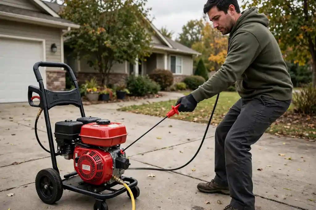 How To Start A Simpson Pressure Washer